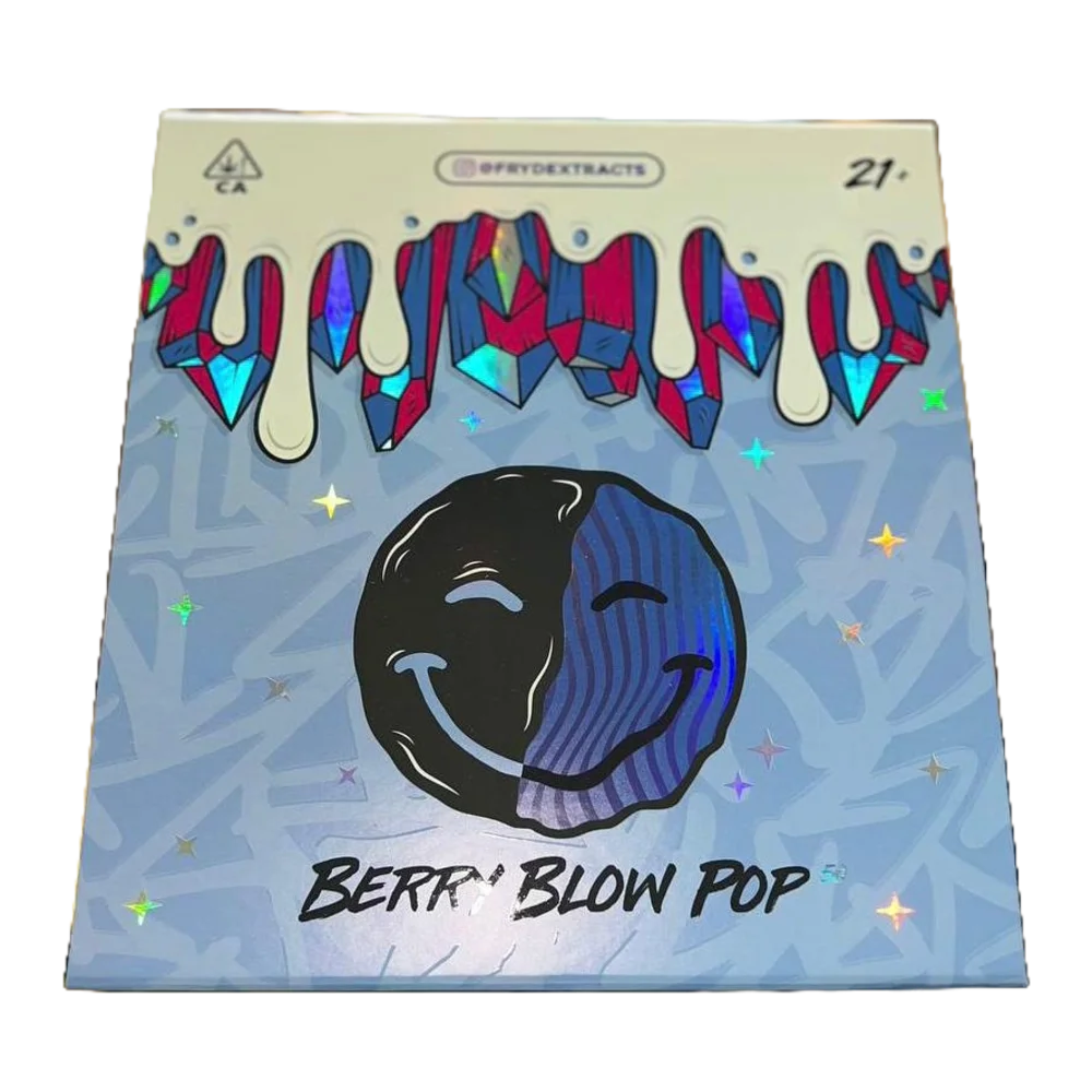 Berry Blow Pop Product Packaging – Colorful and Sweet Candy Vape