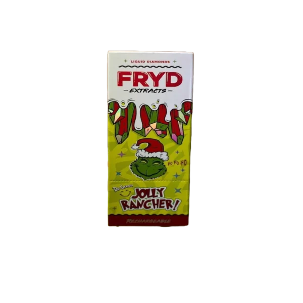 Fryd Dr. Green Jolly Rancher 2g Vape – Holiday-Themed Rechargeable with Liquid Diamonds