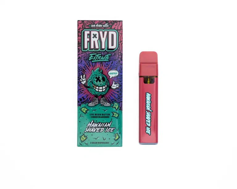 Fryd Hawaiian Shaved Ice 2g Live Resin Disposable Vape – Sweet and Cool Hybrid Flavor