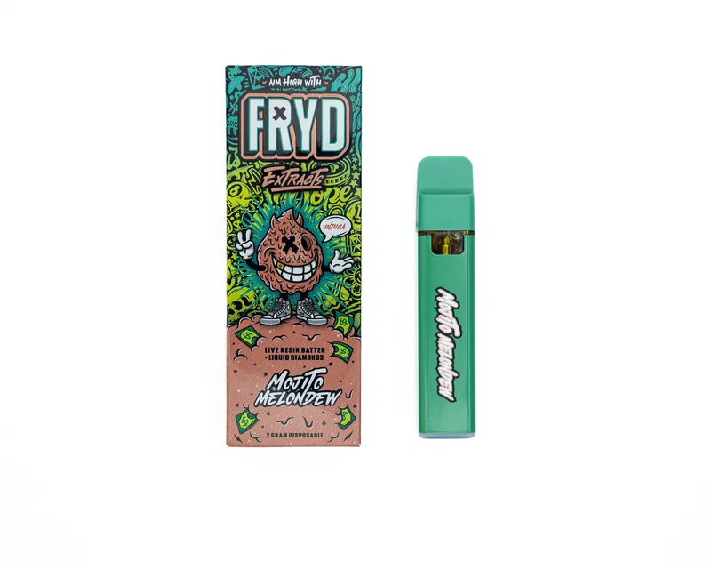 Fryd Mojito Melondew 2g Live Resin Disposable Vape – Indica with Liquid Diamonds and Batter