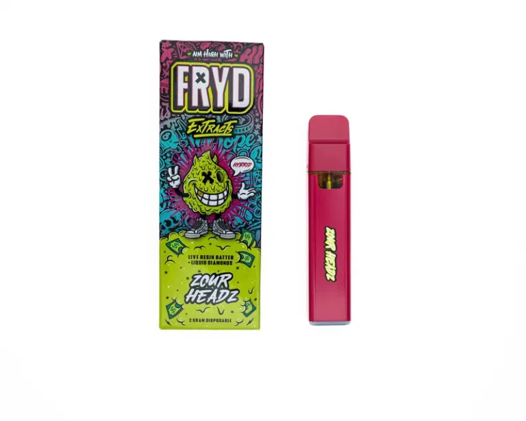 Zour Headz Fryd Disposable Vape – 2G Live Resin Batter